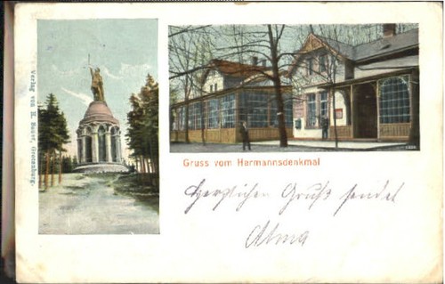 Hermannsdenkmal 1907 - ,