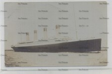 AK White Star Line SS Titanic