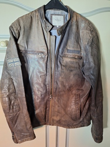 Pepe jeans lederjacke - jeans, größe