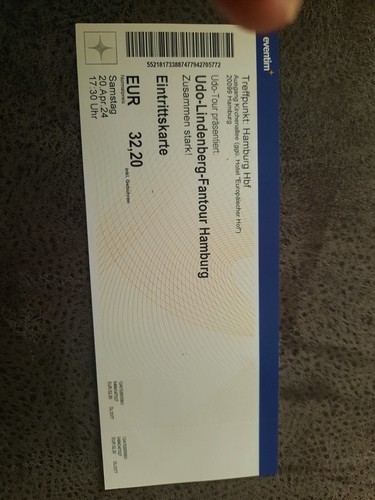 Udo lindenberg ticket fantour - lindenberg,