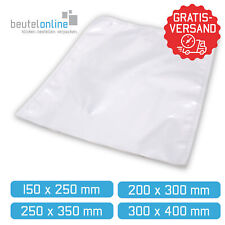 Vakuumbeutel glatt für Vakuum-Kammermaschinen Siegelrandbeutel Lebensmittel 90 µ