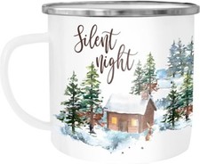 Emaille Tasse Becher