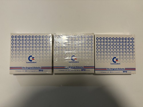 Commodore original diskette - 3x,