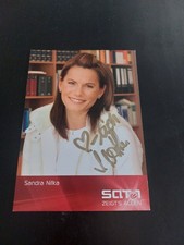 Autogramm AK Autogrammkarte Sandra Nitka Zirngibl-Kowalski Schauspielerin Lenßen