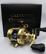 Shimano 21 Calcutta Conquest 200 Baitcastrolle Rechtshand aus Japan