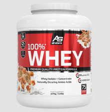 ALL STARS 100% Whey Protein Pulver - 2270g Dose Muskelaufbau (27,27€/Kg) SALE