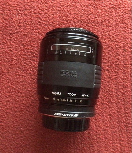 Sigma zoom objektiv 210mm - sigma, 70-210mm