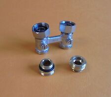 Standard Hahnblock Zweirohr Eurokonus D # 9005454