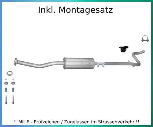 Mittelschalldämpfer citroen - mittelschalldämpfer,