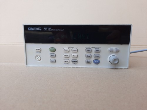 Hewlett packard 34970a - hewlett,