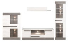 Wohnwand blanco anbauwand - wohnwand, "blanco"