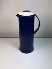 Tupperware Thermoskanne 1,0 Liter, blau Thermowächter Isolierkanne Tupper