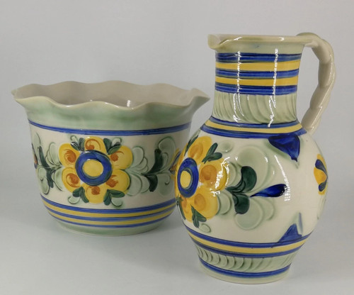 Keramik krug übertopf - keramik, set