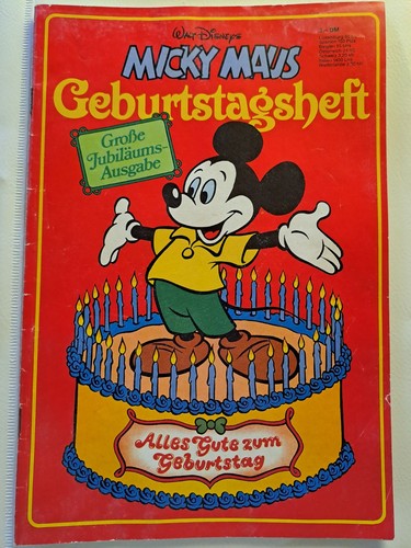 Micky maus geburtstagsheft - micky,