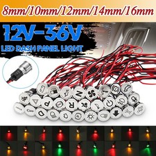8/10/12/14/16mm 12V-36V LED