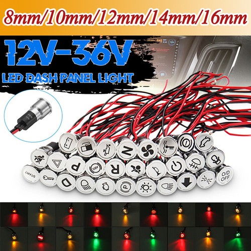 16mm 12v 36v - 12v-36v, led