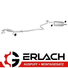 Auspuff für Ford Fiesta 1.25