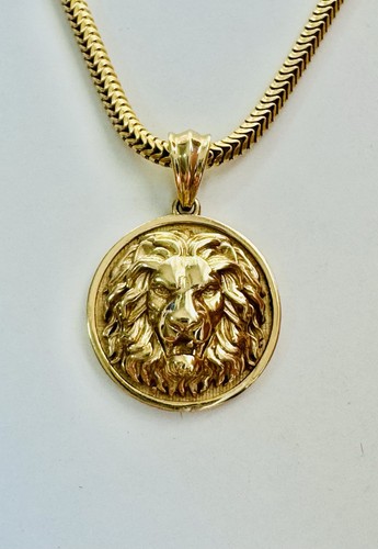 14k gold schlangenkette - gold,