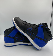NikeSportswear Dunk Retro High Sneaker Black/Hyper Royal/White Gr.44.5 Gebraucht