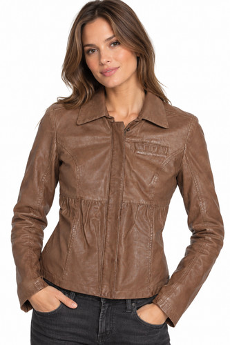 Naf damen lederjacke - damen, gr