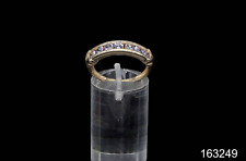 585/- 14kt Gold Ring, Amethyst, rund, Gr. 57, Damen, guter Zustand.