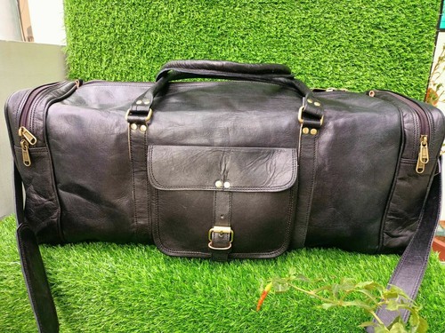 Zoll herren schwarz leder - 30,