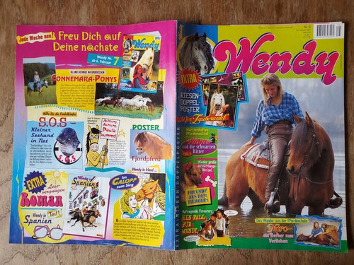 Wendy mädchen pferde - pferde, comic