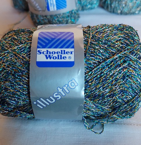 Vintage effektgarn lurex - vintage,