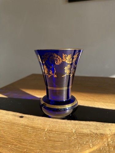 Vintage bohemia vase - vintage,