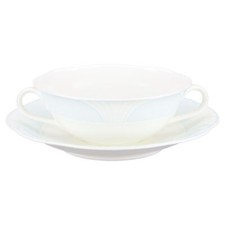 Suppentasse mit untere - suppentasse,