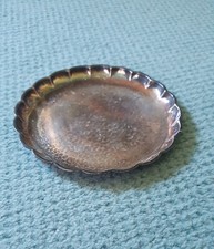 Alpacca Schale (Neusilber), Vintage (12,5 cm)