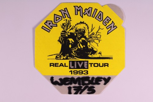 Iron maiden ticket - maiden,