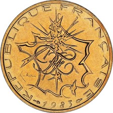 [#346884] Münze, Frankreich