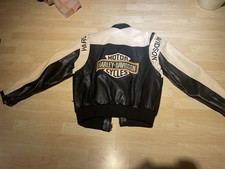 Harley Davidson Lederjacke Gr. L Schwarz Motorradjacke Amerika