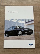 Prospekt Broschüre Ford Mondeo MK3