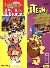 Familie Feuerstein Nr. 1 - Dino (2000) mit Beilage Aufsteller Set Zustand 1