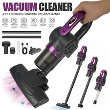 4 in 1 Akku staubsauger Kabellos Handstaubsauger beutellos 8500pa Tierhaare 120W