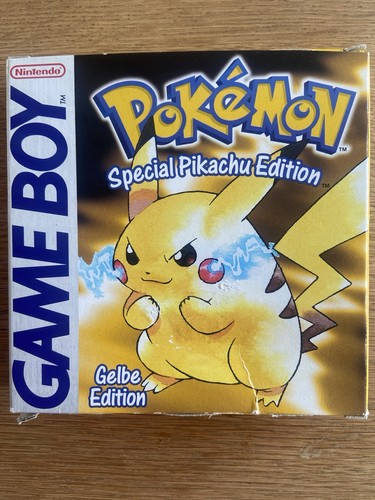 Pokémon gelbe edition - gelbe,