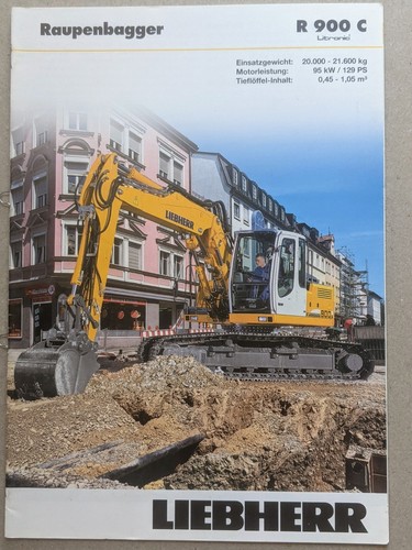 Liebherr 900 raupenbagger - liebherr,