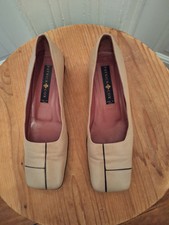 PATRICK COX Halbschuh beige Größe 39 NEUWertig TOP