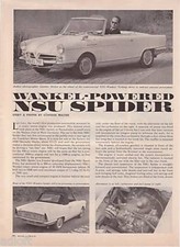 1965 NSU Wankel Spider Road
