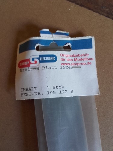 Luftschrauben von simprop 15 - luftschrauben, "simprop"
