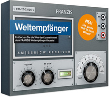 FRANZIS 67062 - Weltempfänger - Radio Für Kurzwelle Zum Selberbauen, Komplettset