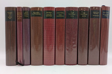Bibliothek des 20. Jahrhunderts 10 Bücher, siehe Fotos und Beschreibung (rot1)