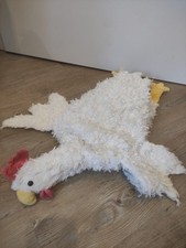 Senger Naturwelt Wärmekissen Huhn Groß ca 60 cm Hahn Stofftier Kuscheltier