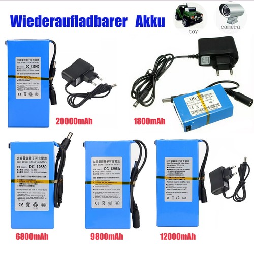 12v wiederaufladbarer - dc,