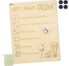 Hochwertiges Holz Trinkspiel