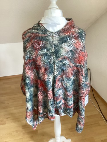 Poncho lana grossa ecopuno - lana, grossa,
