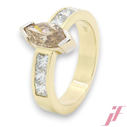 Ring 585 gelb - ring,