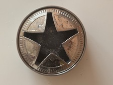 Marlboro Vintage Aschenbecher mit Stern Edelstahl 2-tlg. D~12cm Sammlerstück!